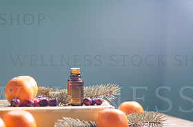 Glowing Essential Oil Holidays