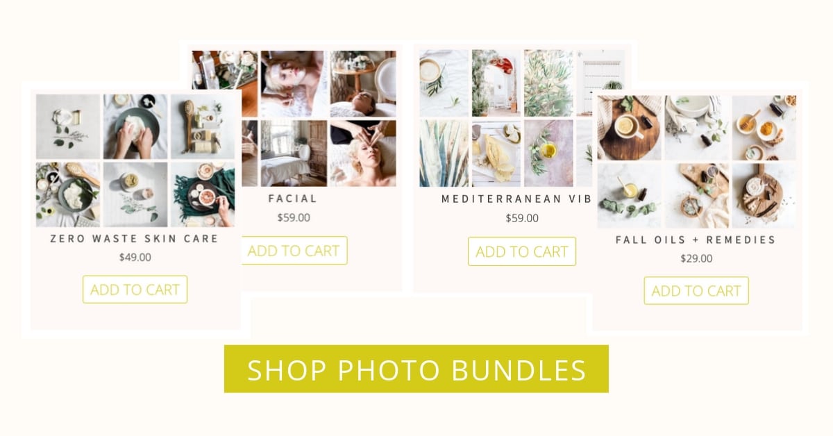 Shop our photo bundles designed exclusively for health and wellness businesses