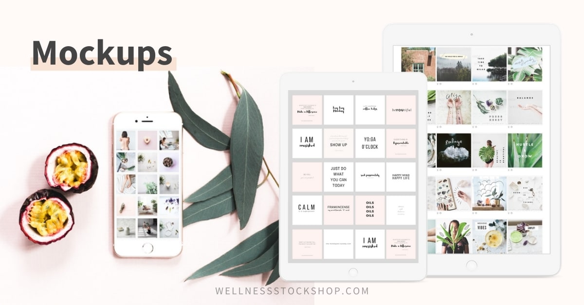 Show off your course products in an eye-catching way using stock photo mockups