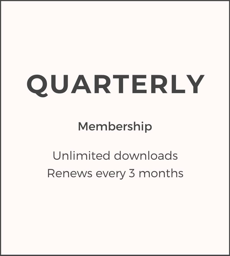Quarterly Membership