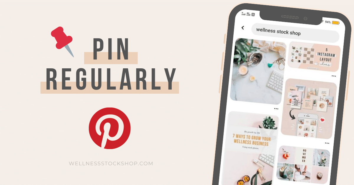 Pinterest marketing tip - Create regular pins