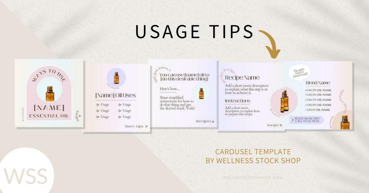 Usage Tips for Instagram Carousel ideas