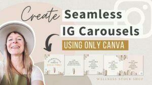 Create Seamless Carousels For Instagram Using Only Canva