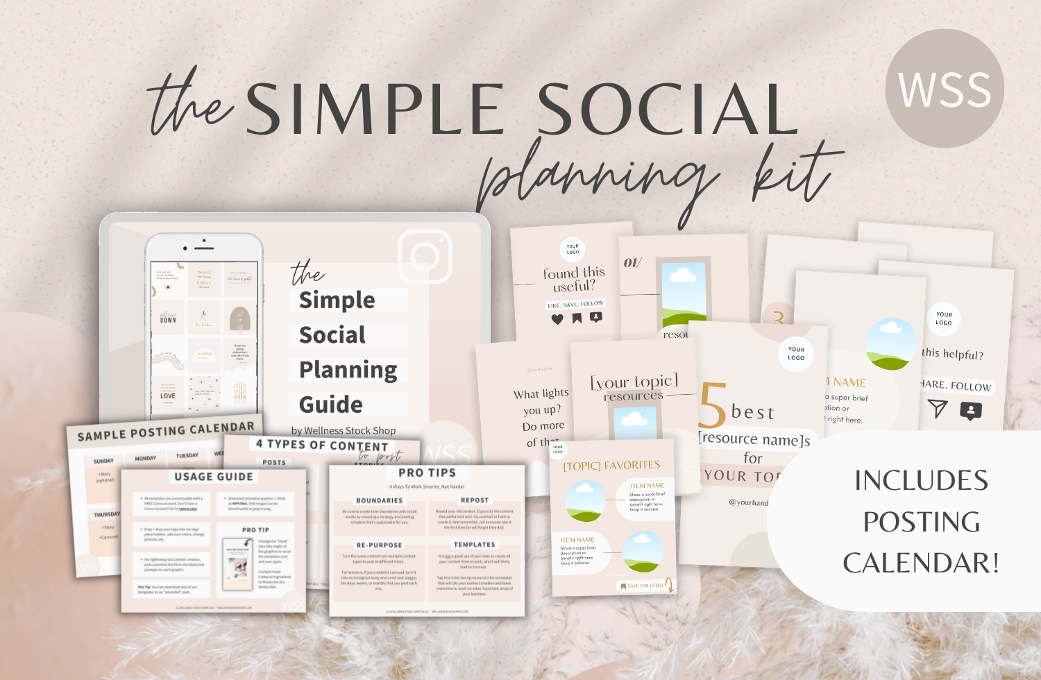 Simple Social Planning Kit Showcase