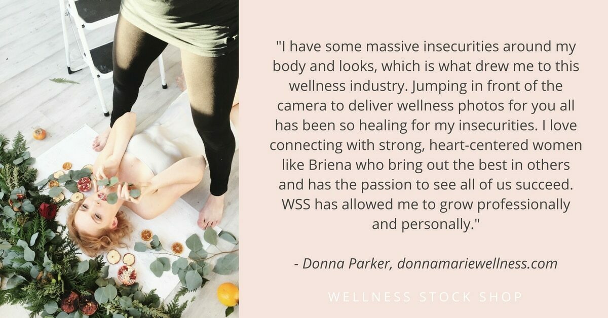 Donna Marie Wellness women's body positive stock photos