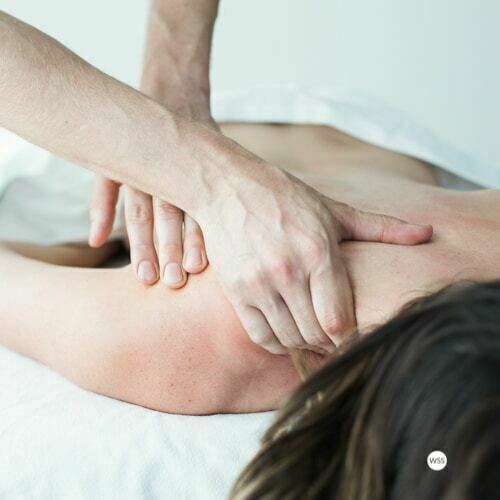 Deep Tissue Massage Stock Image Photo