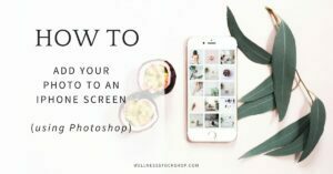 How To Add Your Photo To An IPhone Screen step by step video tutorial