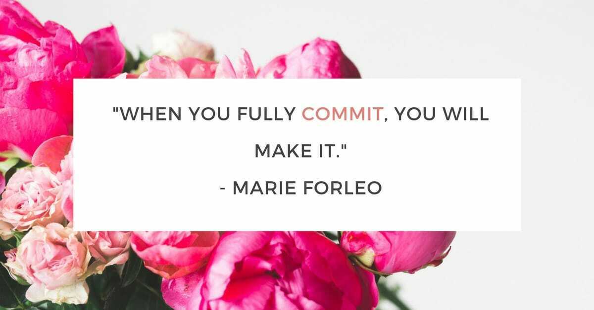 marie forleo inspirational photo quote