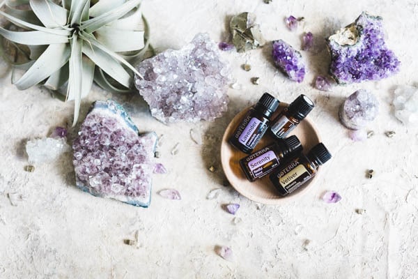 doTerra certified stock photos with crystals