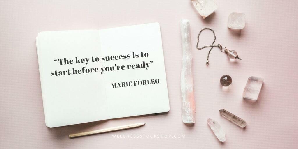 The Key To Success Is To Start Before You're Ready Marie Forleo Quote